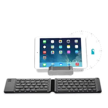 

Foldable Keyboard Ultra-thin Bluetooth Keyboard 67 Keys Foldable Wireless Keypad for IOS/Android/Windows Ipad Tablet Smart Phone