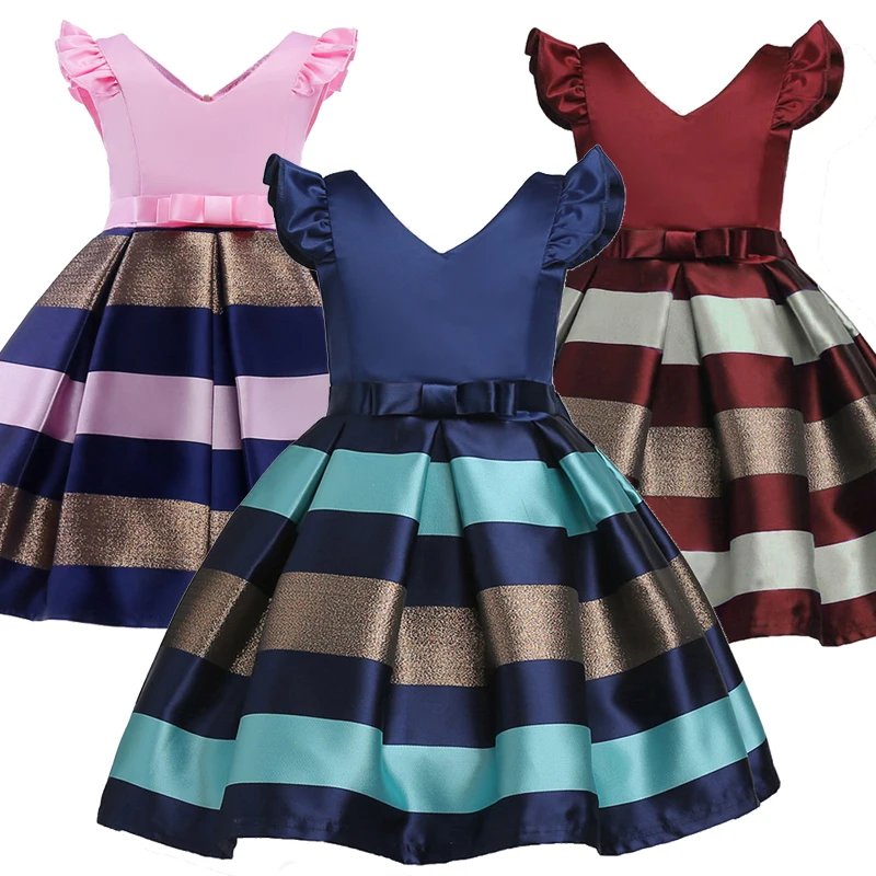 Платья бальное платье для девочек одежда маленьких принцессы Софии детские
