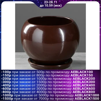 

Flowerpot Ball, premium, chocolate, 1 L 4309214