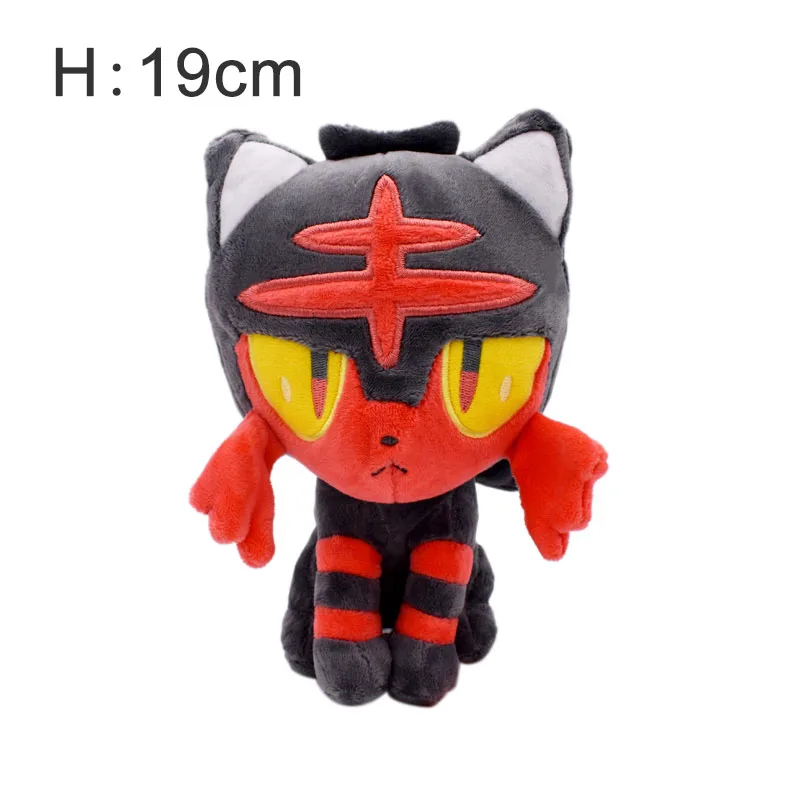 Charizard Lycanroc Zoroark Jigglypuff Shaymin мягкая игрушка из мультфильма прекрасная кукла праздничный подарок на Рождество, Хэллоуин для детей - Цвет: Оранжевый