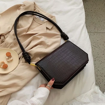 

Fashion Store Pattern Small Flap Bag Women Shoulder Bags Casual Soild Crocodile Crossbody Bags For Women Ladies Handbags Purses