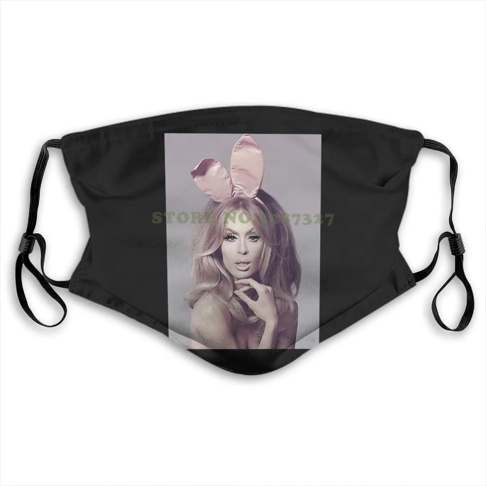 Face Mask Alaska Drag Race Black Ru Pauls Dragrac Printed Funny Anti Dust With Filter For Men Women Kids Girl Masks | Аксессуары для
