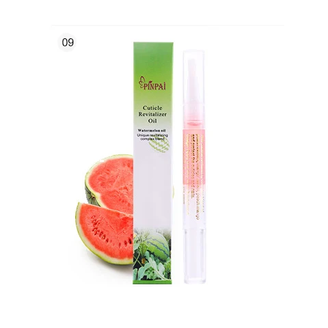 09Watermelon Масла для ногтей ручка 15 ВКУСОВ дополнительный уход за ногтями восстанавливающее кутикулу масло для предотвращения Agnail лак для ногтей питают кожу - Цвет: 09Watermelon