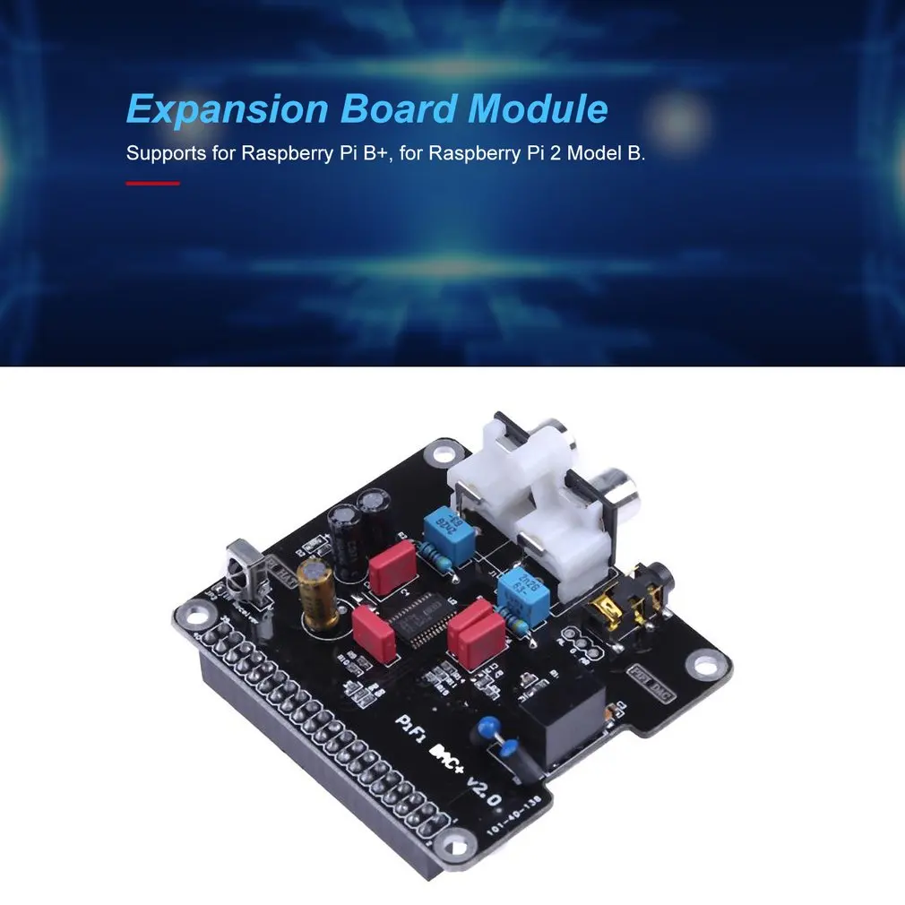 PCM5122 DAC+ Hi-Fi DAC аудио модуль звуковой карты со светодиодный индикатор ies интерфейс DAC HIFI Плата расширения для Raspberry pi