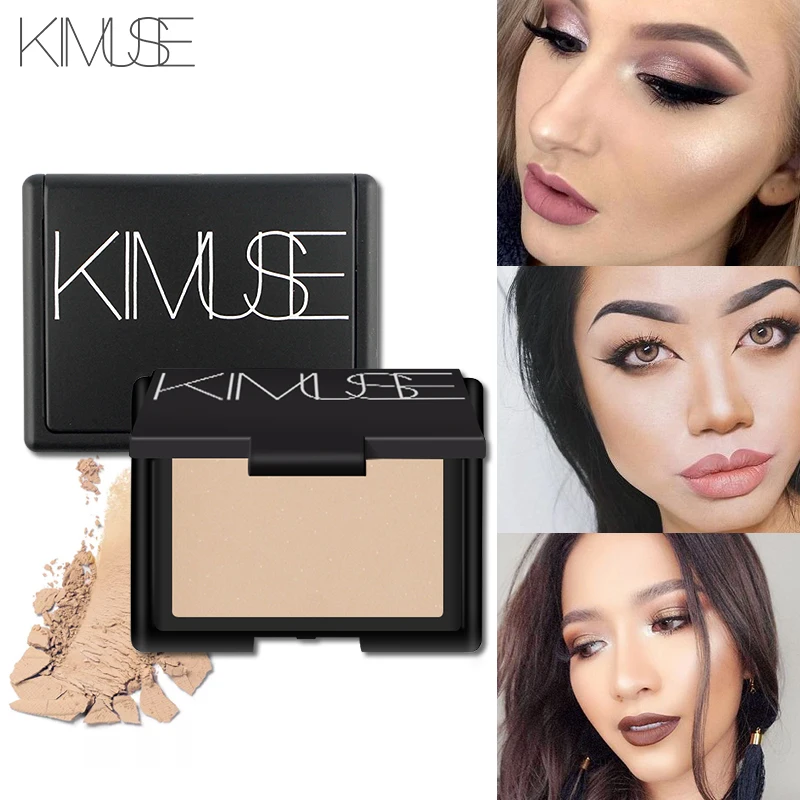 

KIMUSE Highlighter Palette Repair Haileyter Pallet Waterproof Minerals Makeup Powder Brightener Contour Glow Kit Bronzer