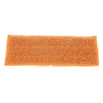 

Reusable Microfiber Mopping Cloth Robot Sweeper Wet Rag Cloth Orange
