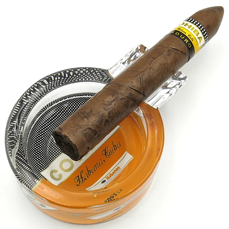 Cohiba карманная пепельница для сигар, пепельница для автомобиля, 1 пепельница, 1 пепельница, сигарета, табак, один держатель, инструмент для курения, Монте-Кристо