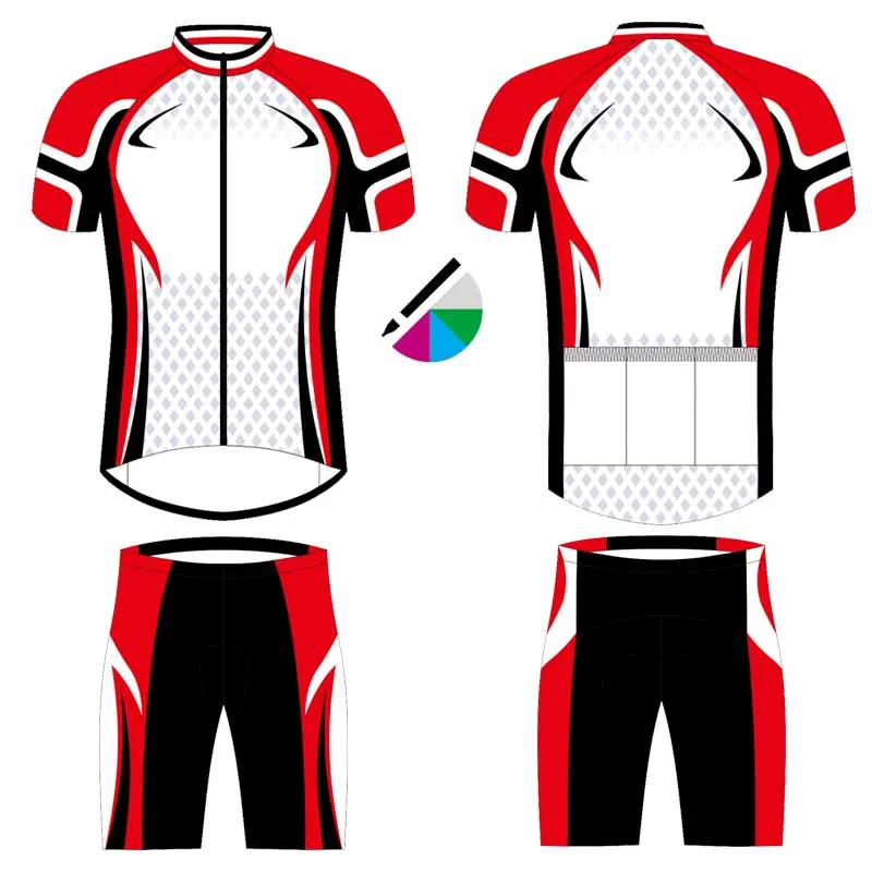 Настраиваемая футболка для велоспорта, топ, рубашка с коротким рукавом для горного велосипеда, одежда для велоспорта - Цвет: white