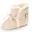 beige white Зимняя обувь для маленьких девочек; нескользящая Мягкая подошва; теплая зимняя обувь; детские ботинки - Цвет: beige white
