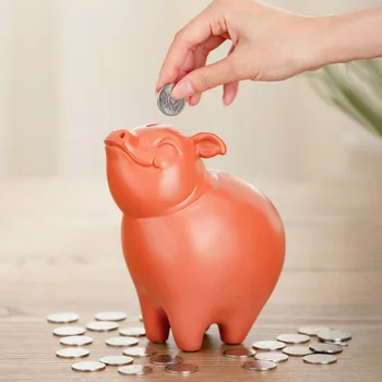 

Personalized Novelty Golden Pig Piggy Bank Anime Cartoon Large Pig Coin Bank Salvadanaio Large Money Box Animal Cartoon II50CQG