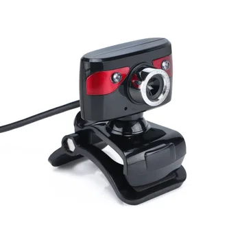 

HXSJ USB 2.0 Webcam 12.0 Megapixels Digital Video HD Web Camera with Built-in Sound Absorption Microphone for Computer PC Laptop