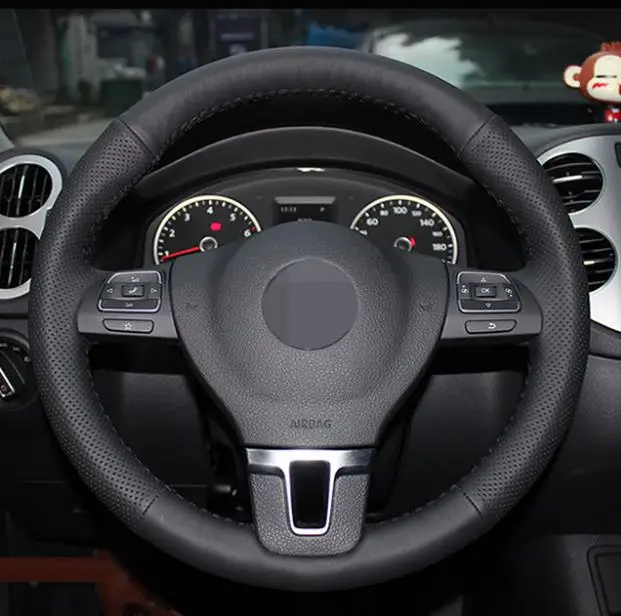 Чехол из натуральной кожи для Volkswagen VW Tiguan Passat B7 CC Touran Jetta Mk6 интерьер автомобиля |