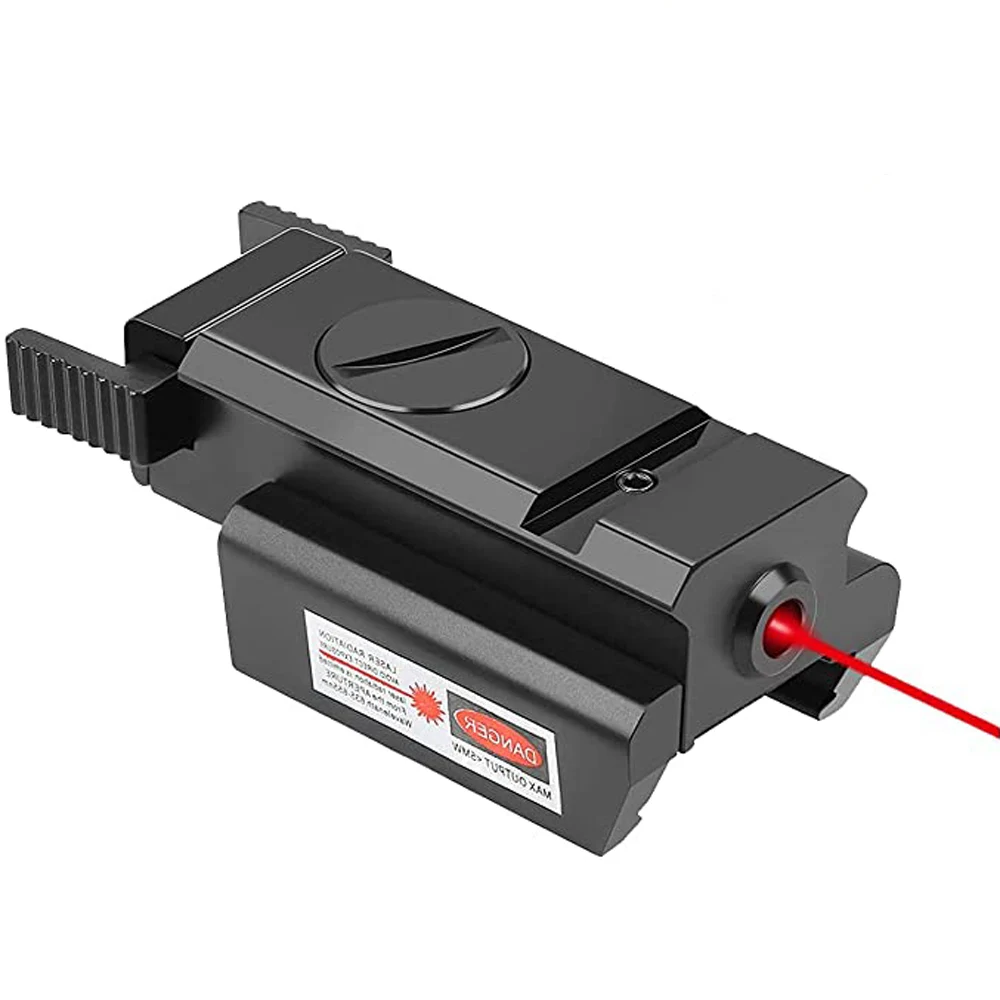 Red Dot Laser Sight Pistol Tactical20mm Standard Picatinny Weaver Rail for Handgun Gun Rifle Pointer Air Soft Optic | Спорт и