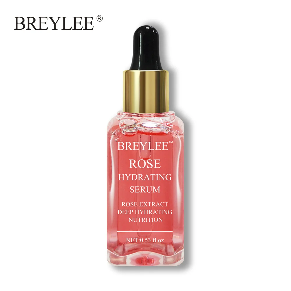 1pc Rose nourishing BREYLEE сыворотка серии Гиалуроновая кислота/Роза питательная/Витамин C Отбеливание/24 k золото укрепляющий успокаивающий Восстанавливающий экстракт для ухода за лицом - Вес нетто: 1pc Rose nourishing