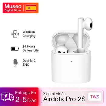 

New Xiaomi Airdots Pro 2S Mi True Wireless Earphone TWS Earphone mi Airdots 2S LHDC Tap Control Dual MIC ENC Wireless Charger