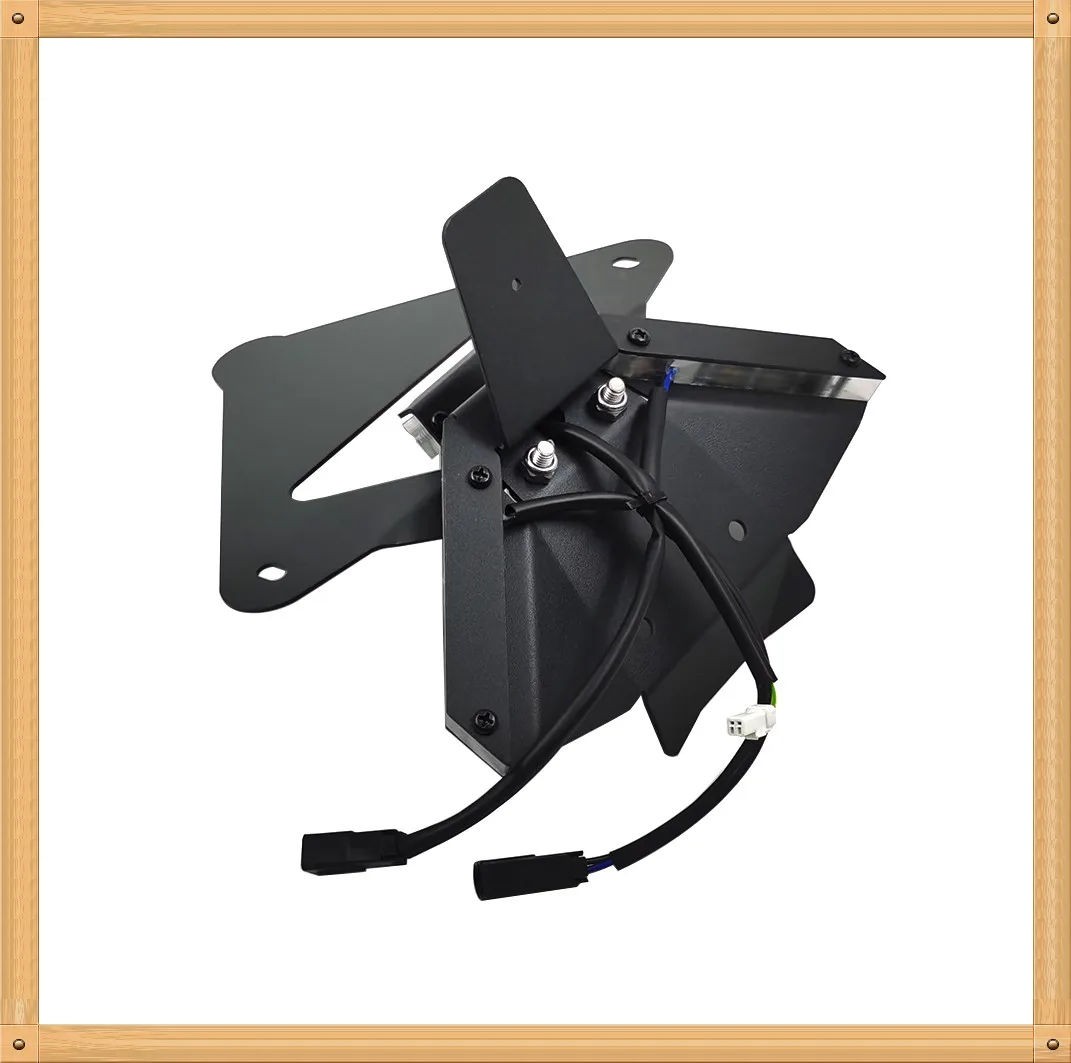 Задний держатель лицензии с поддержкой w/светодиодный светильник номерного