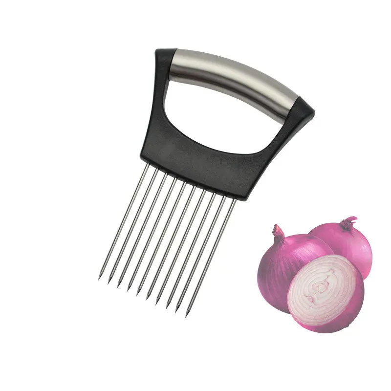 

Stainless steel 304 pink needle slicing fixer for spot onion insertion