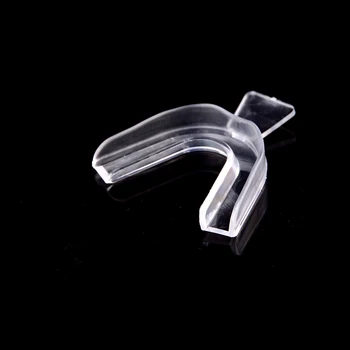 

2PCS Transparent Thermoform Moldable Mouth Teeth Dental Trays Teeth Whitening Guard Gum Shield Mouth Tray Whitener Equipment
