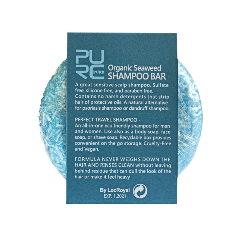 P59 100% чистый и органический 7 формул холодной обработки без химических веществ без консервантов мыло шампунь для ухода за волосами TSLM1
