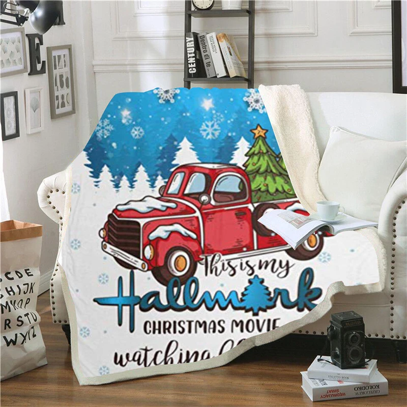 Hallmark-Christmas-Watching-Blanket-Printed-Sherpa-Blanket-Couch-Travel-Bedding-Fleece-Thick-Tapestry-Blanket-christmas-quilt (2)