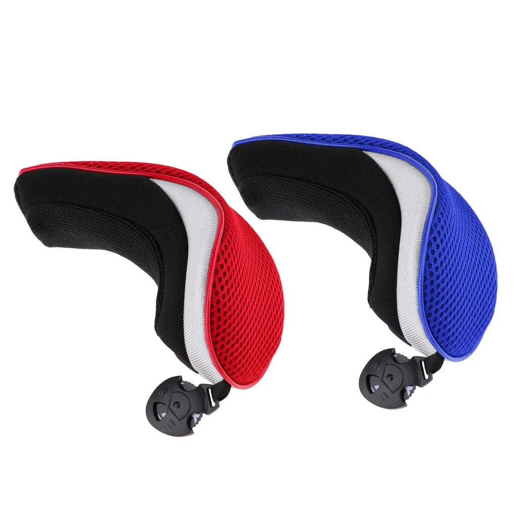 2pcs Golf Hybrid UT Club Rescue Head Cover Headcover Utility Golf Club Head Cover Golf Club Headcover Golf Accessories