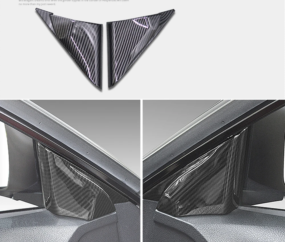Для Toyota Mark X Reiz 2010-2017 верхняя дверь треугольная молдинговая крышка отделка