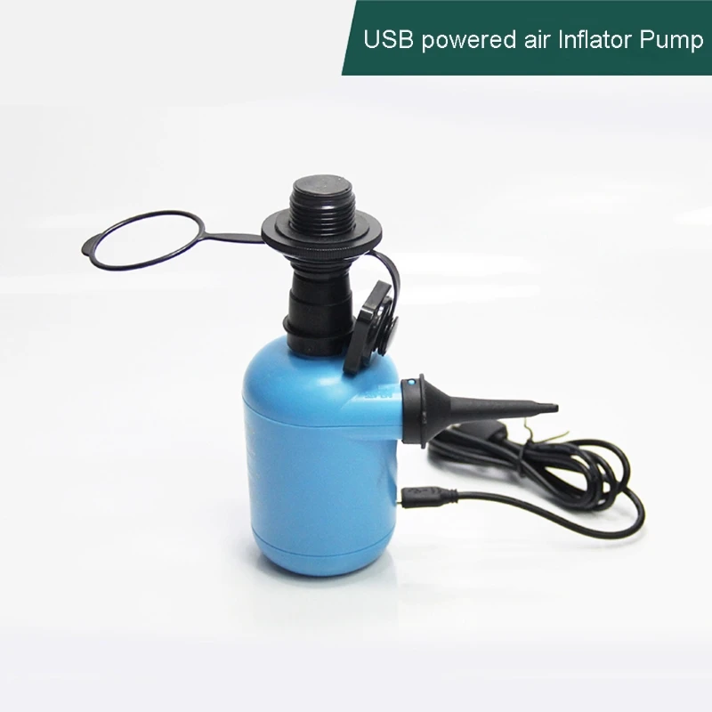 

USB Powered 5V 2A Air Mattress Pump Portable Air Pump Mini Inflator Pump for Swimming Pool Floats Toys