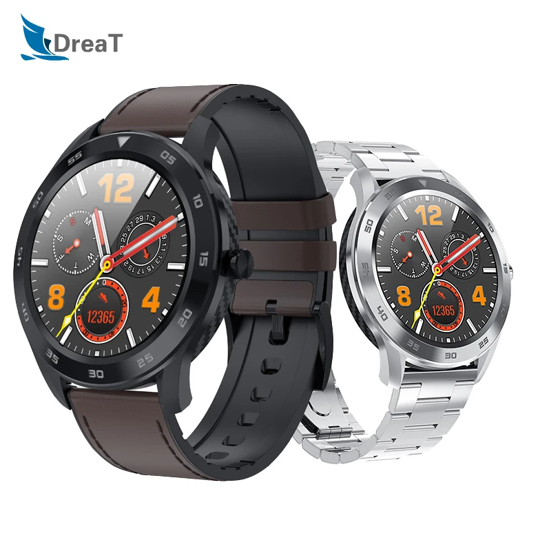 

DT98 Touch Screen Smart Watch Men Watches for Women IP68 Waterproof Smartwatch PPG Heart Rate Monitor Bracelet Business Watch
