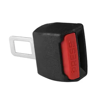 

3 Color 1Pc Car Seat Belt Clip Extender Safety Seatbelt Lock Buckle Plug Thick Insert Socket