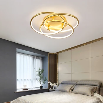

Modern Chandelier Lighting for living room bedroom lamparas de techo Lustre Avize home Lustre Wave Ceiling Chandelier lighting