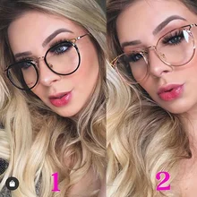 RFOLVE модная кошка женские очки новые летние Стиль ПК+ сплав оправа для очков высокое качество оправы для очков RX230