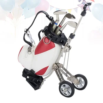 

1pc Pen Box Creative Decorative Practical Golf Exhibition Pen Container Gift for Student