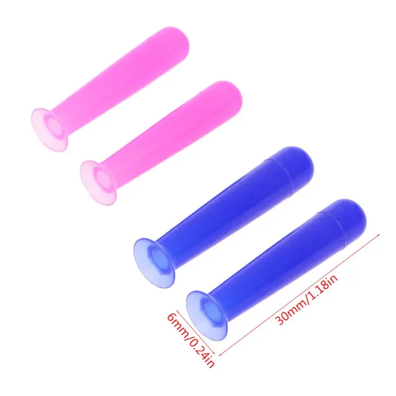2pcs/Lot Handy Silicone Contact Lenses Small Suction Cups Stick RGP Inserter Remover 517F