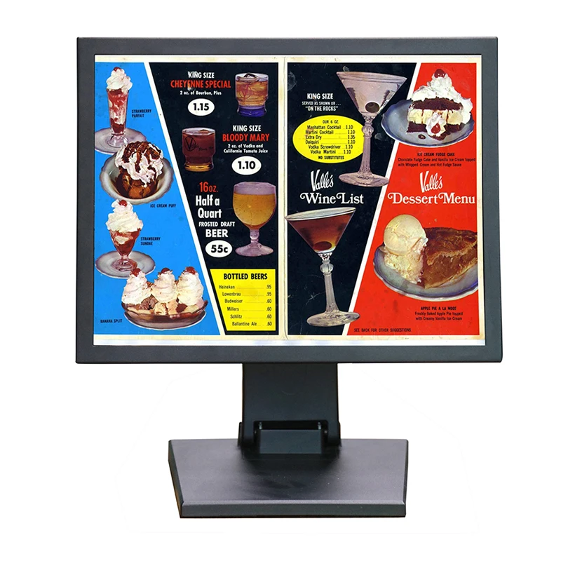 12 inch 1000 nit high brightness monitor with touch screen