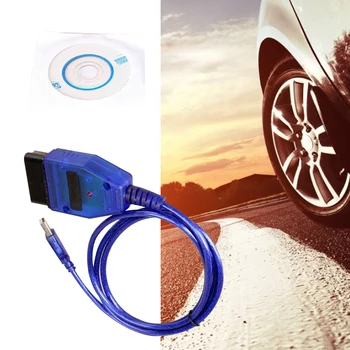 Диагностический интерфейс VAG-COM 409.1, USB-кабель kkl OBD2 для VW, Audi, Seat, Volkswagen, Skoda Диагностический интерфейс VAG-COM 409.1, USB-кабель kkl OBD2 для VW, Audi, Seat, Volkswagen, Skoda