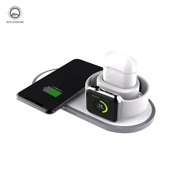 

10W Wireless Charger for iPhone 11 Pro Max X XS Max XR Pad for Samsung Galaxy Note 10 Plus 3 In 1 Fast Charging for xiaomi mi