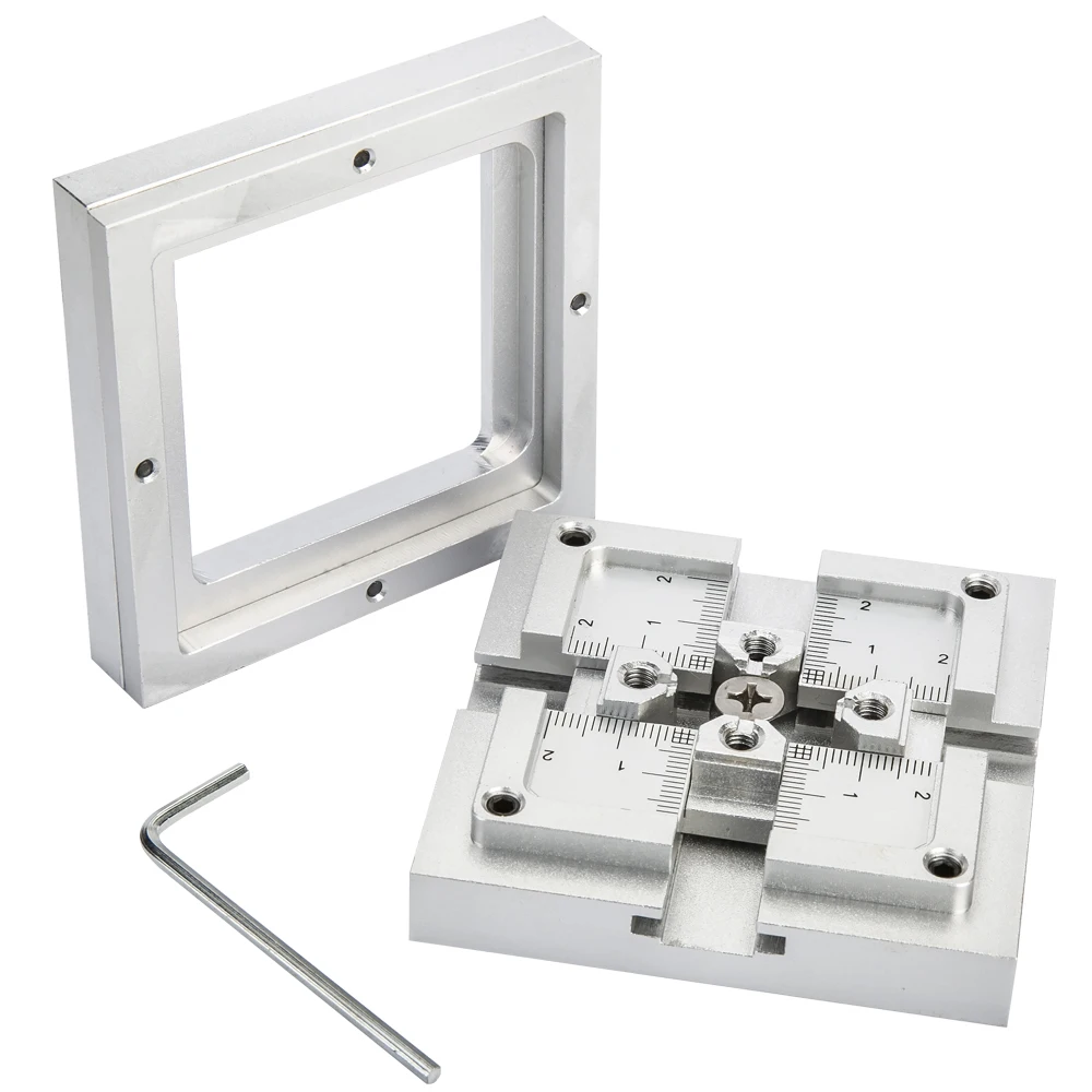 HT-80H adjustable silvery BGA Reballing Station Holder JIG 80x80 mm Reballing tool