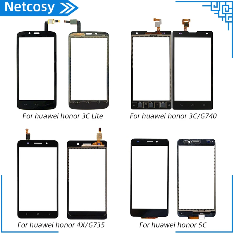 Touchscreen For Huawei Honor 3C Lite/3C G740/4X G735/5C Touch screen digitizer panel part 5C 4X Panel | Мобильные телефоны и