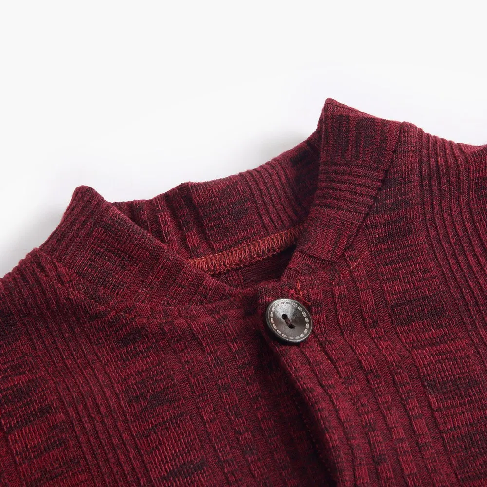 Sweater Autumn And Winter Childrenswear CHILDREN'S Jacket Solid Color Purplish Red BABY'S Cardigan Small CHILDREN'S Unisex Basic