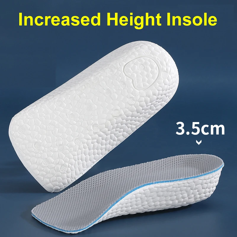 

Invisible Height Increasing Half Insole Orthopedic Foot Sole Pad Men Women Arch Support Light Weight Breathable Insoles