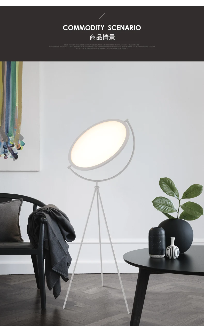Modern Minimalist Art White Black LED Floor Lamp Nordic Living Room Decoration Lamp Bedroom Bedside Lamp Restaurant Tripod Light Modern Minimalist Art White Black LED Floor Lamp Nordic Living Room Decoration Lamp Bedroom Bedside Lamp Restaurant Tripod Light