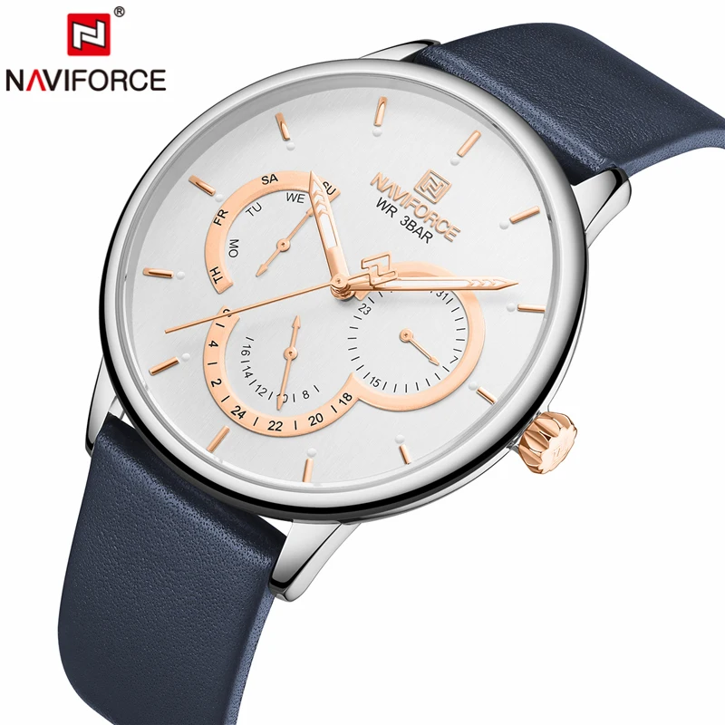 Naviforce мужские часы, мужские часы, водонепроницаемые кварцевые мужские часы, Топ бренд, Роскошные Водонепроницаемые наручные часы, Relogio Masculino
