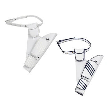 

Deluxe PU Leather Archery Arrow Quiver Hip Quiver for Arrow Holder Hang Waist Side Bag Detachable Adjustable Waist Belt