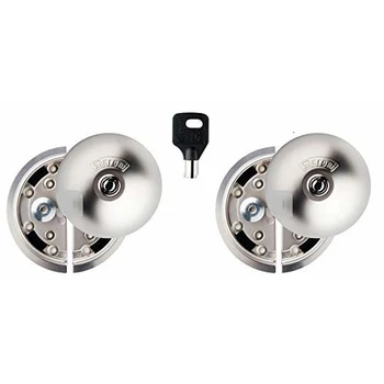 

UFO Meroni 8080332315D - Serratura con cilindro di sicurezza antitrapano, anti-picking per il Vano di Carico dei Furgoni, Nickel