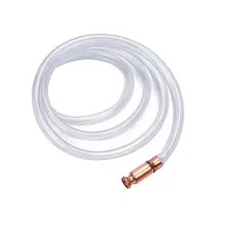 Red Copper Siphon Refueling Gas Siphon Pump Gasoline Siphon Fuel Flexible Safety Shaker Self Hose Water Priming Siphon Conn