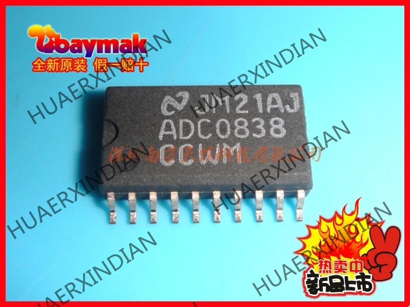 10 шт. и ADC0838CCWM ADC0838CCWMX ADC0838 SOP20