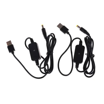 

1pc DC-DC Converter Cable USB A Type Male Connector 5V to 9V/12V DC Jack 5.5*2.1mm Step-up Power Module Cable String