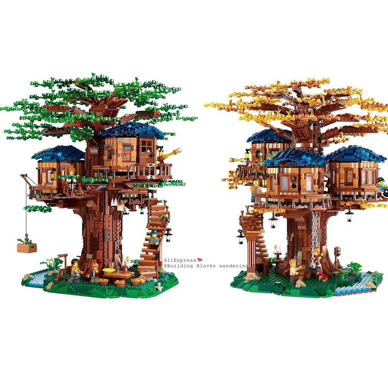 

In stock 21318 New Tree House 3117pcs The Biggest Ideas Model legoinglys Building Blocks Bricks Kids Educational Toys Gifts