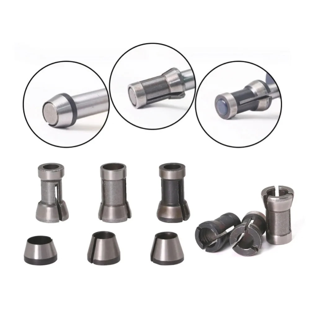 1/4 inch Shank Extension Rod for Trimming Machines and Engraving Machines WSOOX Router Bit Collet Extension 