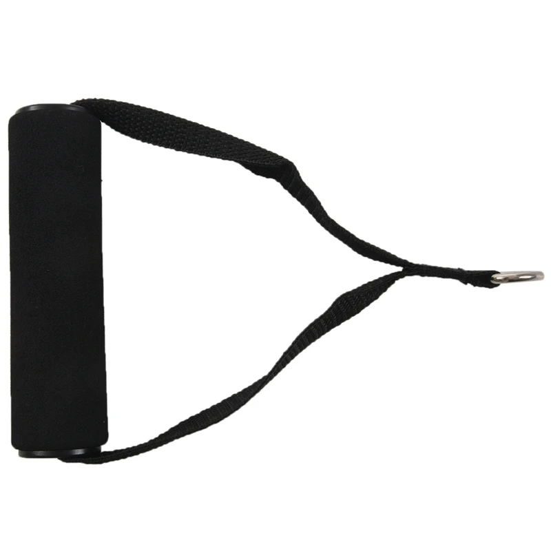 2 X Single Handle Triceps Training Rope Black